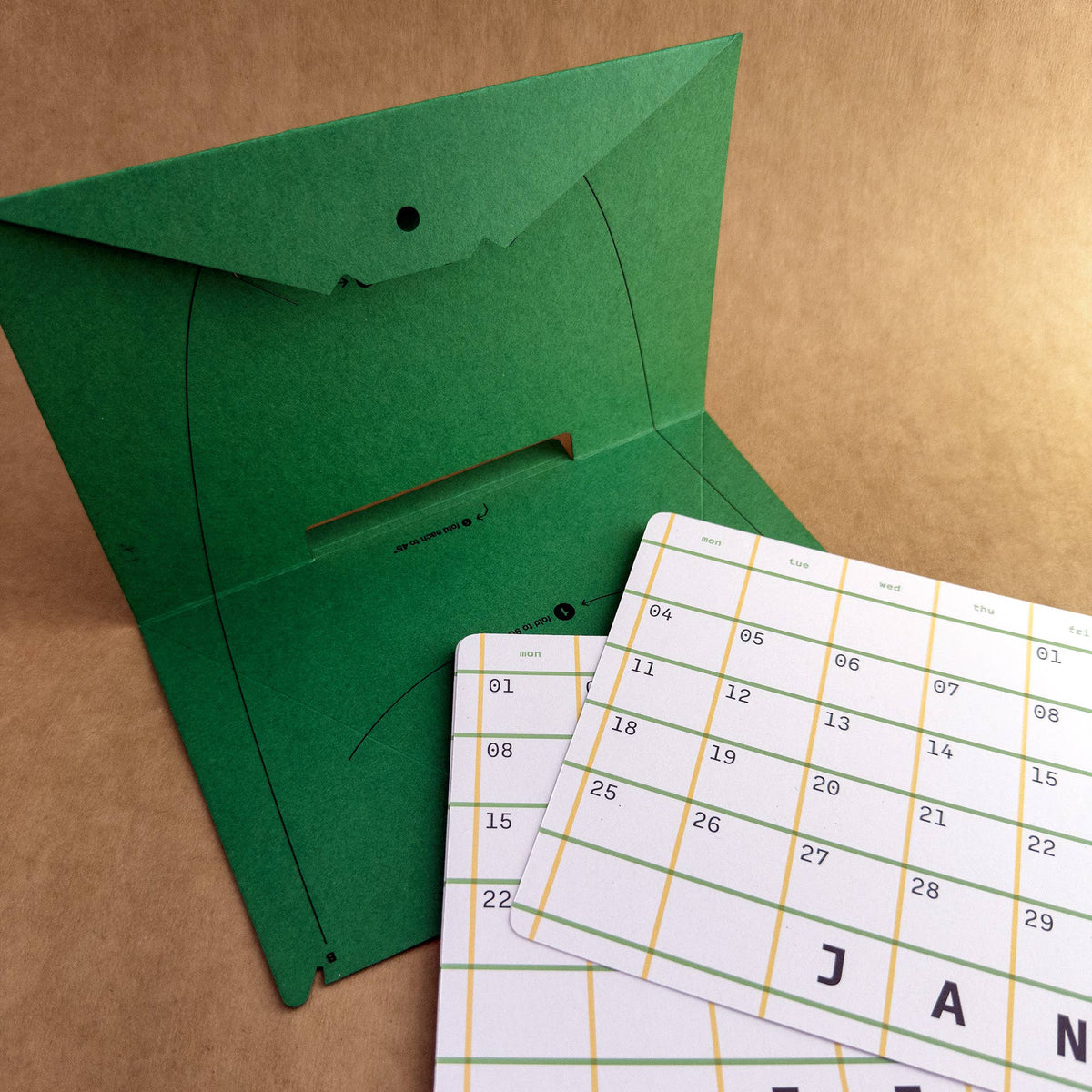 Mat Cuk 2027 Squared Desk Calendar
