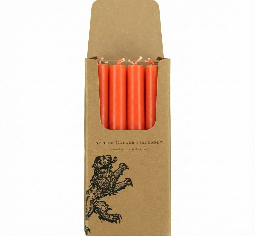 Poppy Red Eco Dinner Candle