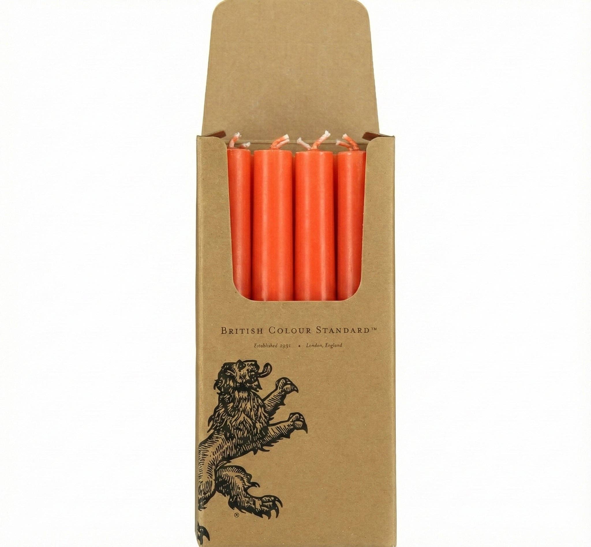 Poppy Red Eco Dinner Candle