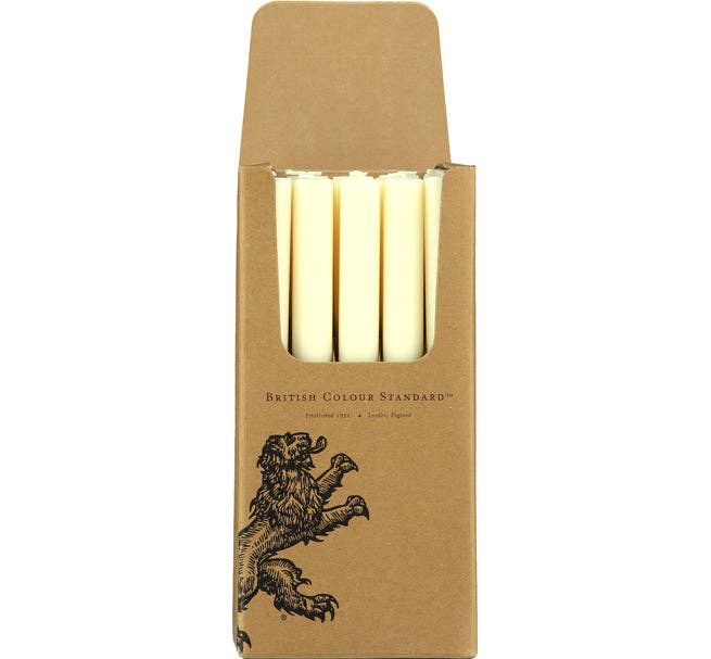 Pearl White Eco Dinner Candle