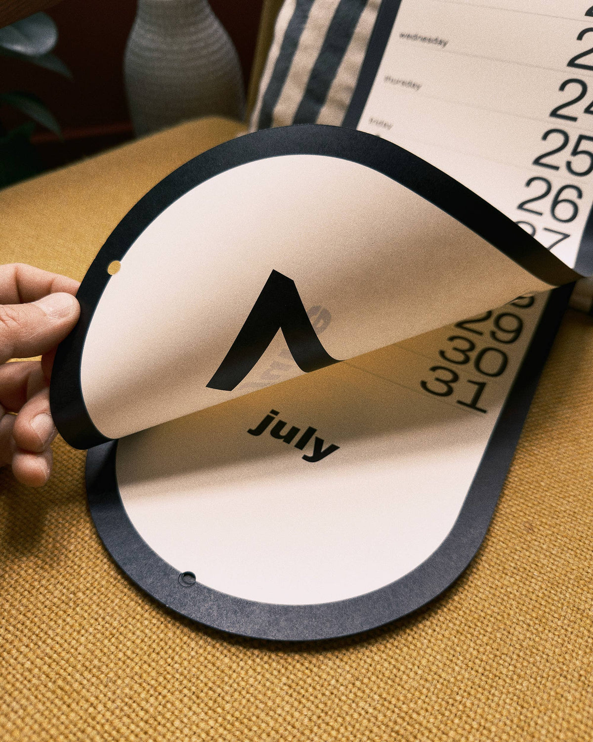 Mat Cuk 2027 Obok Monthly Wall Calendar