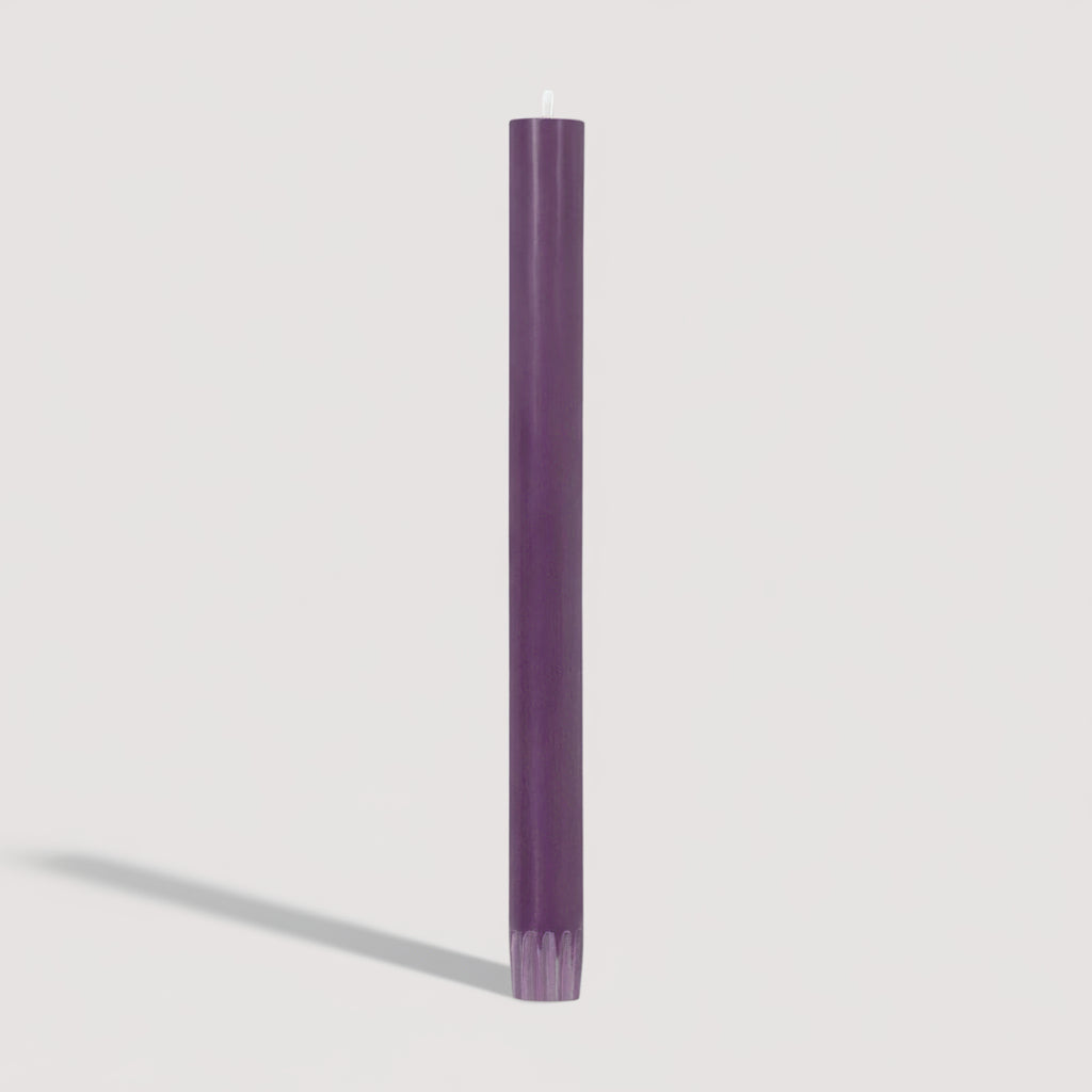 Egg Plant Eco Dinner Candle