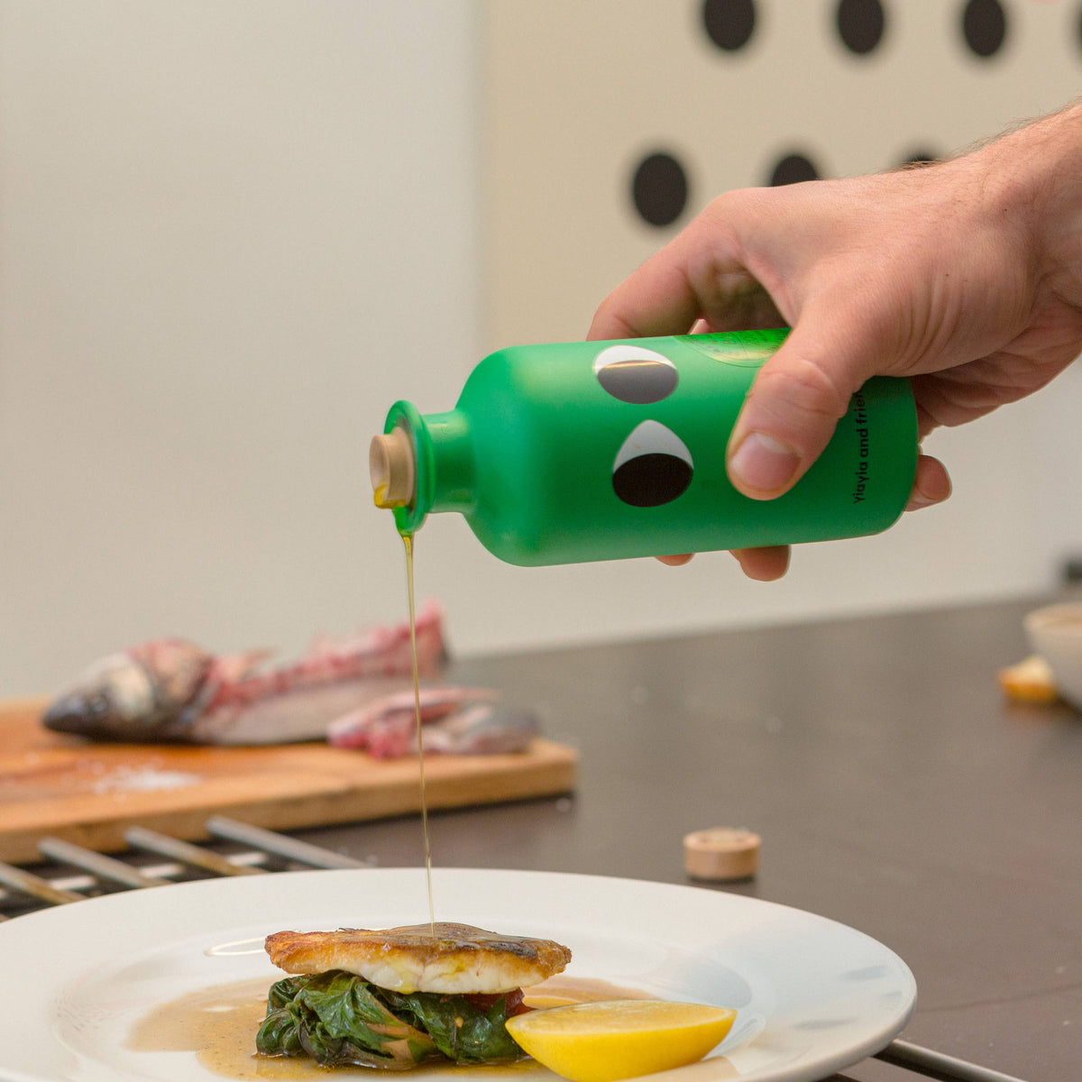 Extra Virgin Olive Oil with Basil