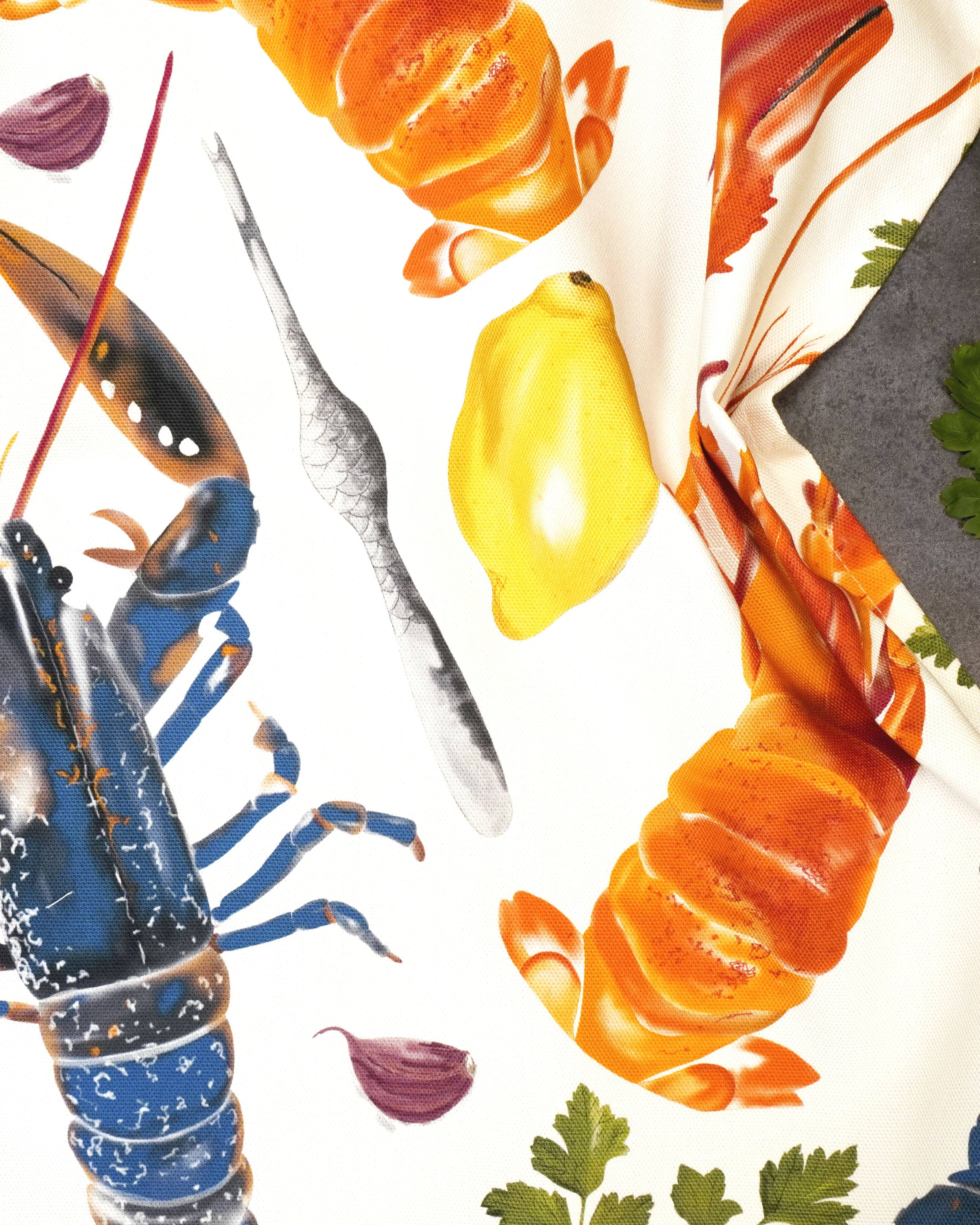 Lobster Tea Towel  100% Cotton
