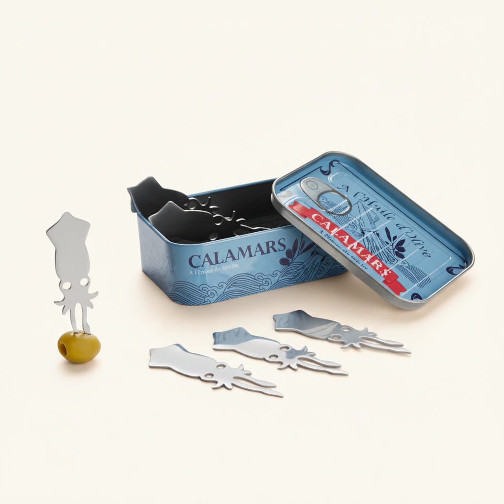 Conserverie Calamari Snack Forks