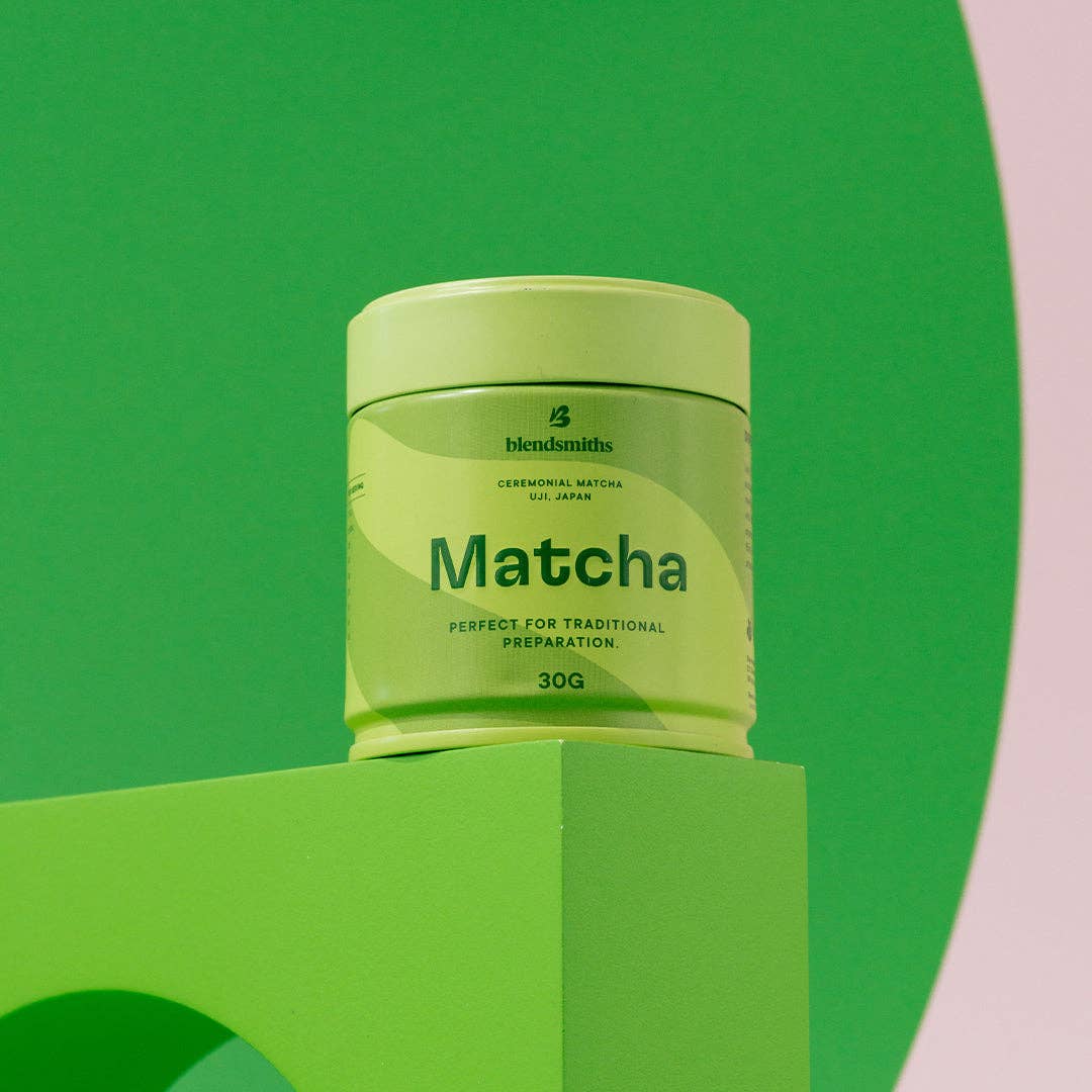 100% Ceremonial Matcha Tin: 30g