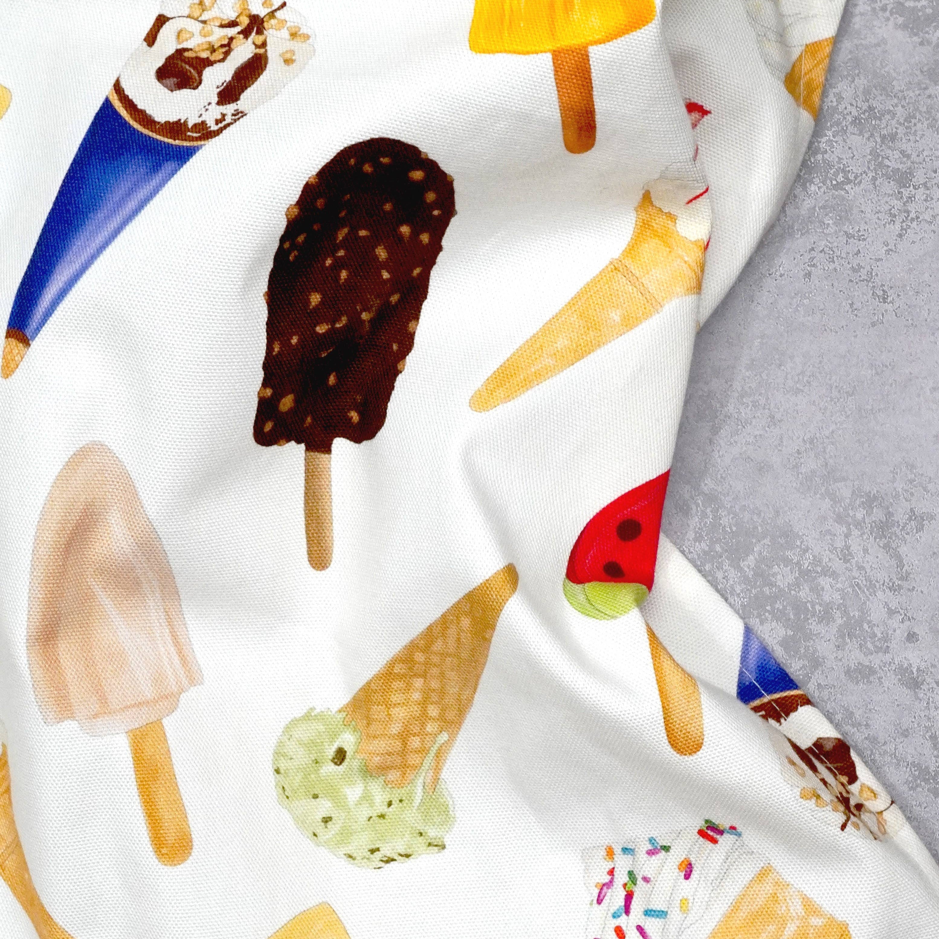 Ice Cream Tea Towel 100% Cotton