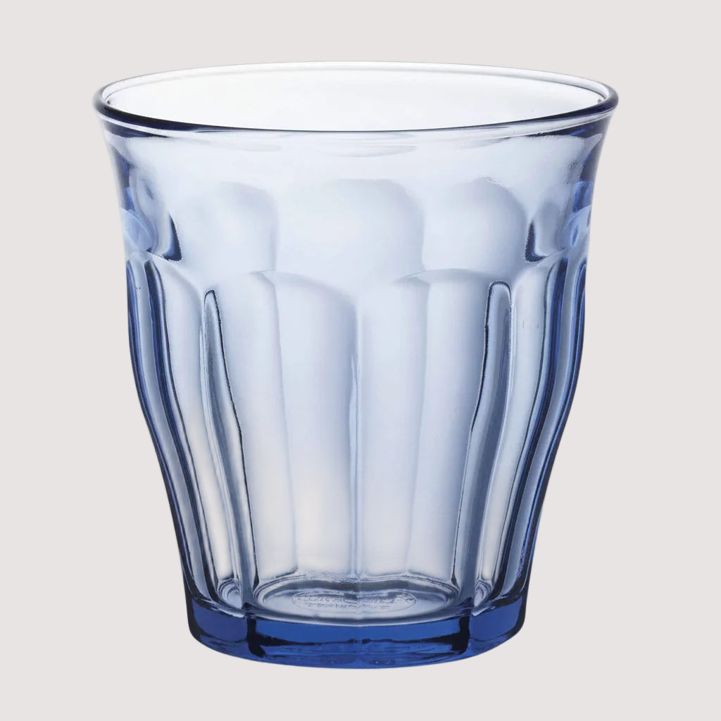 Picardie Glass Tumbler Light Blue