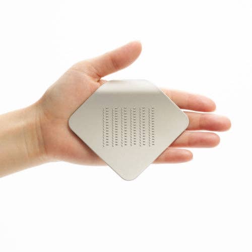 Irogami Grater Salin Silver