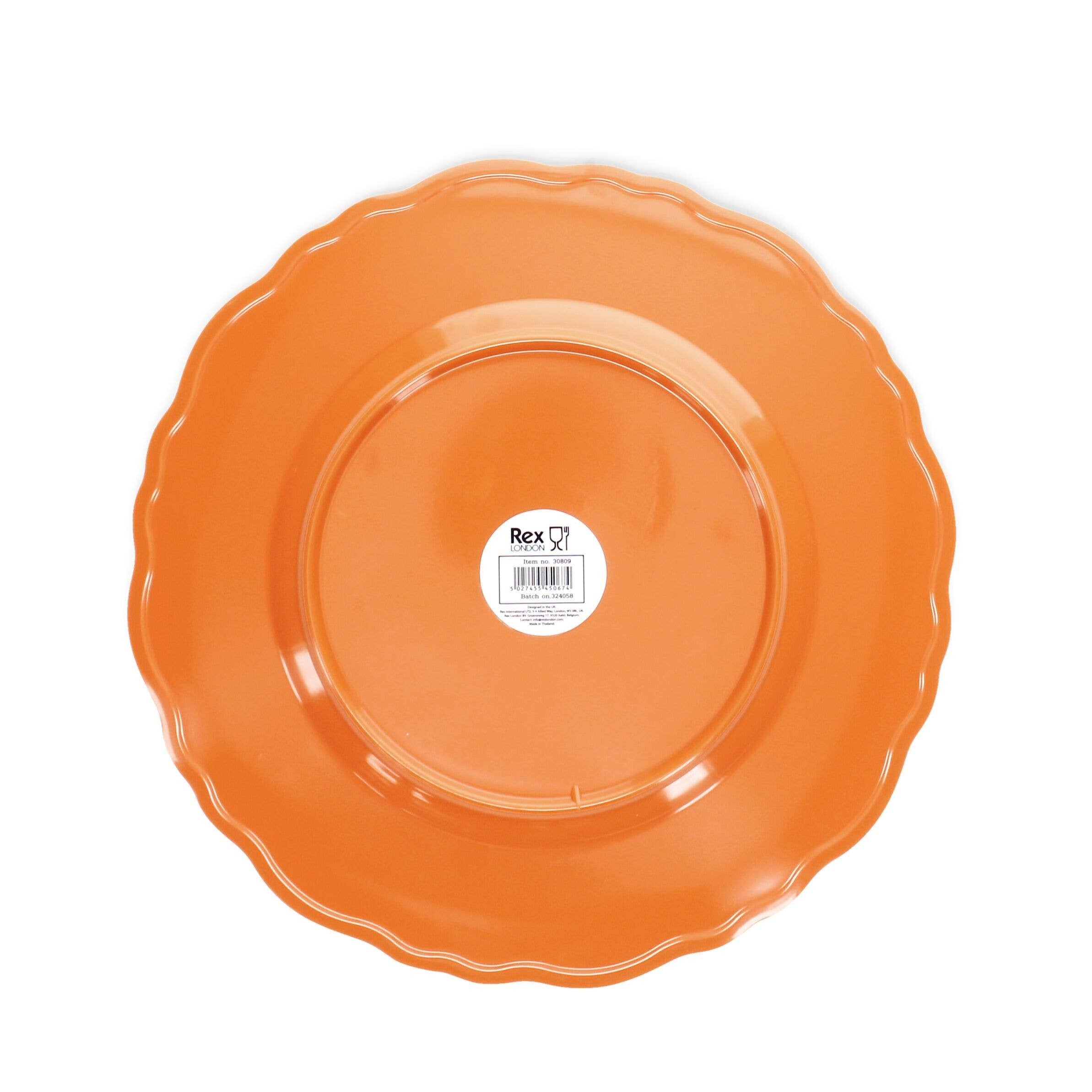 Melamine Plate (20cm) - Orange