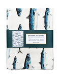 Mackerel Tea Towel 100% Cotton