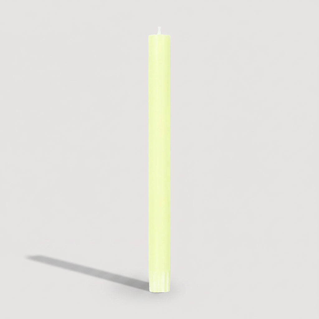 Chartreuse Green Eco Dinner Candle