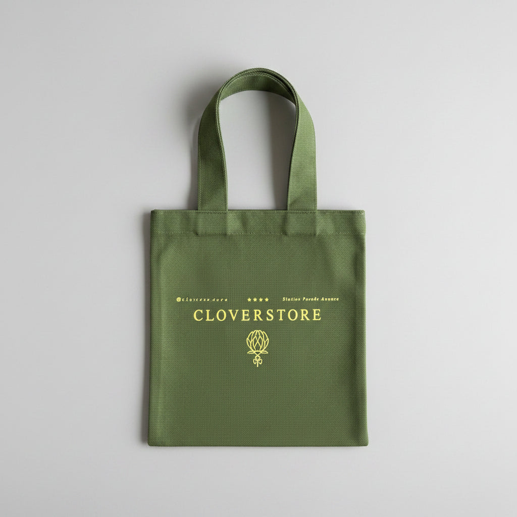 Cloverstore Small Tote Olive